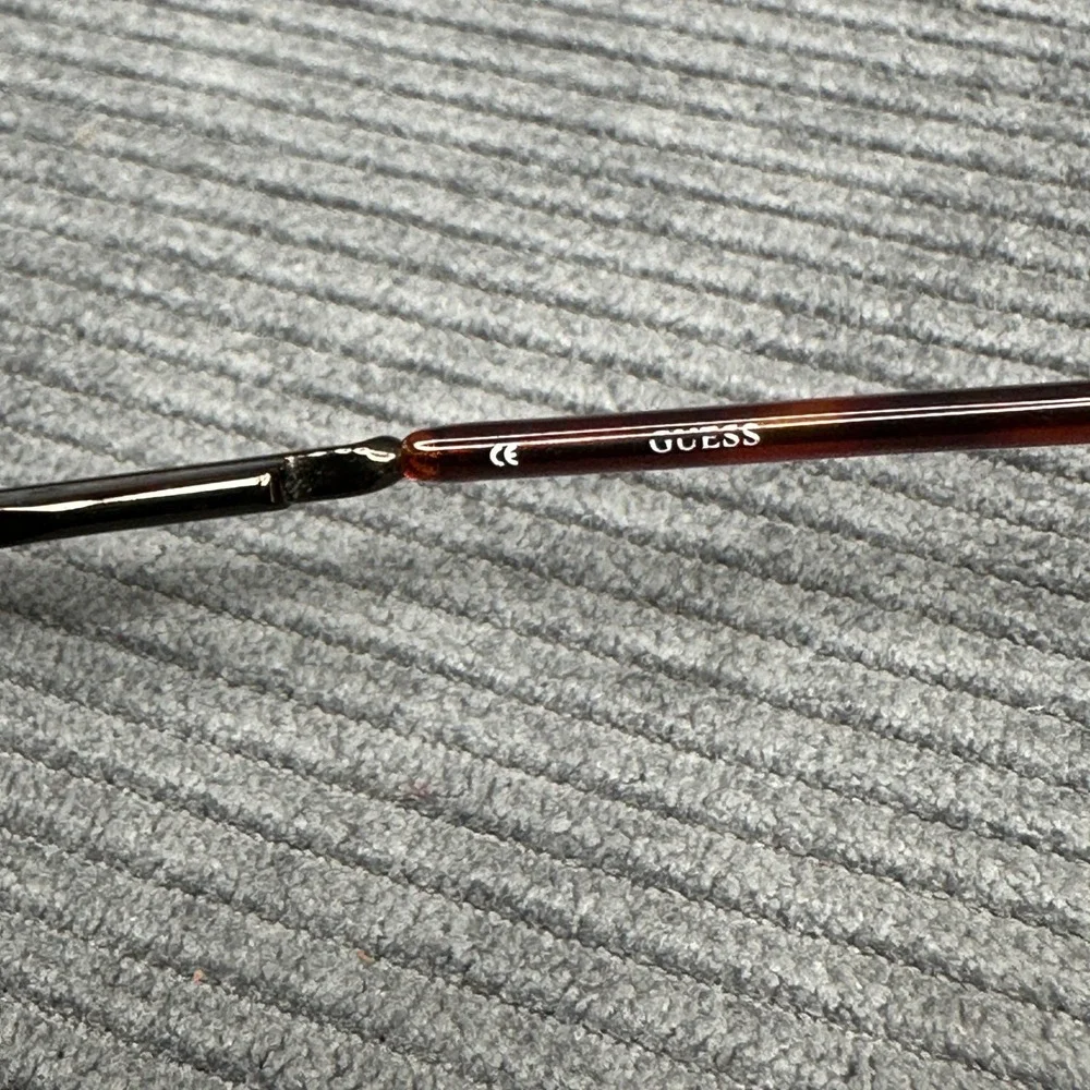 Guess GU 1050 TO Tortoise Shell Oval Y2K Eyeglasses Frame 48-18-140 Brown Unisex